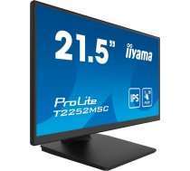 iiyama ProLite T2252MSC-B2, LED monitor - 21.5 - black (matt), touch, FHD, HDMI T2252MSC-B2