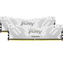 Kingston FURY DDR5 - 64GB -6000 - CL - 32 (2x 32 GB) dual kit, memory (white, KF560C32RWK2-64, Renegade, INTEL XMP) KF560C32RWK2-64