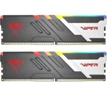 Patriot 32 GB DDR5-7000 Kit, memory (black, PVVR532G700C32K, Viper Venom RGB, XMP) PVVR532G700C32K