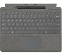 Microsoft Surface Pro signature Keyboard platinum, Surface Slim Pen 2 Bundle, EN, Business 8X8-00067