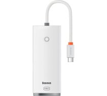Baseus Lite Series HUB USB Type C adapter - 4x USB 3.0 25cm white (WKQX030302) WKQX030302