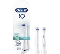 BRAUN iO TG-2 Specialised Clean White nomaināmie zobu birstes uzgaļi 2gab. IO TG-2