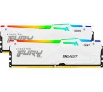 Kingston DDR5 Fury Beast White RGB 64GB(2*32GB)/5600Mhz CL36 KF556C36BWEAK2-64