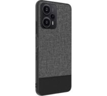 iLike Redmi Note 12 / Poco X5 Plastic Leather Back Cover Xiaomi Gray ILIXIARN12LG