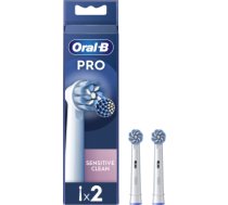 BRAUN el. zobu birstes uzgalis Sensitive Clean Pro 2gab EB 60-2 Sensitive