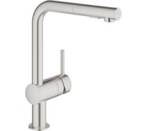 Grohe virtuves izlietnes maisītājs ar izvelkamu dušu Minta, ar pārslēgu, supersteel 30274DC0