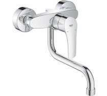 Grohe virtuves izlietnes maisītājs Eurosmart, iztece 216 mm, no sienas, hroms 31391003