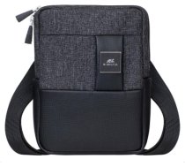 TABLET CASE CROSSBODY 8"/8810 BLACK MELANGE RIVACASE 8810BLACKMELANGE