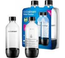 SodaStream 3000242 PET Bottle Duo Pack 2xBottles 1L Black 3000242