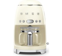 SMEG DCF02CREU Drip Coffee Machine Cream 50's Style Aesthetic DCF02CREU