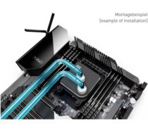 Alphacool Core 1 Black, CPU cooler (black) 13443