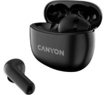 Bezvadu austiņas CANYON TWS-5, Bluetooth headset, with microphone, Black 5291485009113