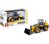 Bburago New Holland W170D contruction / Būvniecības traktors ar kausu / Bērnu 1:50 Dzeltens BB-18-32083