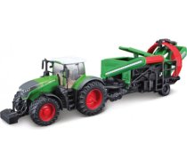 Bburago Fendt 1050 Vario Traktors Bērnu ar kultivātoru / 10cm / Zaļš BB-18-31666