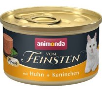 ANIMONDA Vom Feinsten Mousse Chicken and Rabbit - wet cat food - 85 g