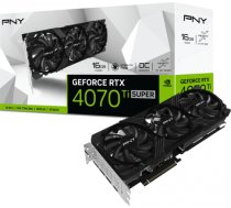 Pny Technologies PNY GeForce RTX 4070 Ti SUPER Verto OC 16GB GDDR6X (VCG4070TS16TFXPB1-O) VCG4070TS16TFXPB1-O
