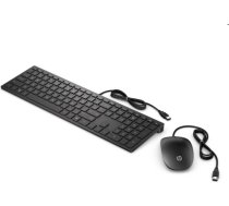 HP Pavilion 400 keyboard USB Black 4CE97AA