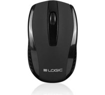 Logic 3 Logic LM-31W Wireless 2.4Ghz Bezvadu Datora Pele ar 1200 DPI Melna M-LC-LM31W-BK