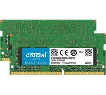 Crucial SODIMM, DDR4, 16 GB, 2666 MHz, CL19 (CT2K8G4S266M) CT2K8G4S266M