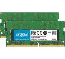 Crucial SODIMM, DDR4, 32 GB, 2666 MHz, CL19 (CT2K16G4S266M) CT2K16G4S266M