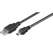 Goobay 50767 USB 2.0 Hi-Speed cable, black, 1.8 m 50767