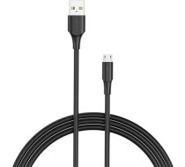 USB 2.0 Male to Micro-B Male 2A 1m Vention CTIBF (black) CTIBF