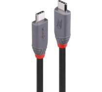 CABLE USB4 240W TYPE C 1.5M/40GBPS ANTHRA LINE 36957 LINDY 36957