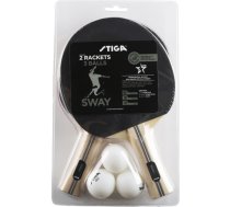 Stiga Komplekts SWAY (2 raketes + 3 bumbiņas) 1210-5518-01