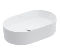 Villeroy & Boch izlietne Collaro, 560x360 mm, slīpēta apakša, balta TitanCeram 4A195601