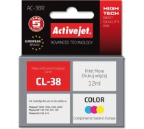 Activejet AC-38R Ink cartridge (replacement for Canon CL-38; Premium; 12 ml; color) AC-38R