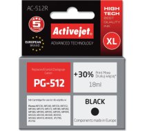 Activejet AC-512R ink (replacement for Canon PG-512; Premium; 18 ml; black) AC-512R