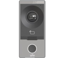 Uniview OEU-201B-HMK-W ~ UNV Ārējais IP/WiFi video domofona ieejas panelis ar PoE un RFID nolasītāju 2000 kartes virsapmetuma (Plastikāts) № 011040