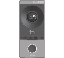 Uniview OEU-201B-HMK-W ~ UNV Ārējais IP/WiFi video domofona ieejas panelis ar PoE un RFID nolasītāju 2000 kartes virsapmetuma (Plastikāts) № 011040