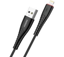 Foneng X15 USB to Lightning Cable, 2.4A, 1.2m (Black) X15 IPHONE / BLACK