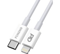 USB-C cable for Lighting Foneng X31, 3A, 2M (white) X31-2M TYPE-C TO IPH