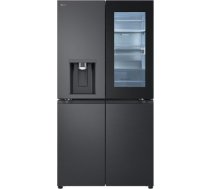 LG GMG960EVJE Ledusskapis četrdurvju Instaview 180cm Melns SBS GMG960EVJE.AEVQEUR