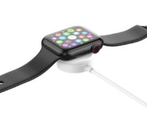 iWear CH3 Universāls / Apple Watch USB 1m Vada savienojuma 3.5W Bezvadu lādētājs - paliknis Viedajiem Pulksteņiem Balta IW-WT-СH3