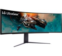 LG UltraGear 49GR85DC-B, gaming monitor - 49 - black, DQHD, AMD Free-Sync, HDR, 240Hz panel 49GR85DC-B.AEU