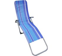 Besk Guļamkrēsls 190x57x94cm zilā krāsā 4750959095676