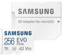 MEMORY MICRO SDXC EVO+ 256GB/V30 W/A MB-MC256SA/EU SAMSUNG MB-MC256SA/EU