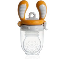 Kidsme Food Feeder bērna ēdināšanas ierīce cietiem produktiem (liels), Amber, no 6 mēn. - 160337AM 160337AM