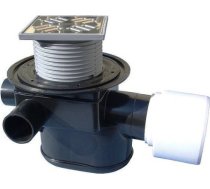 Hl Hutterer & Lechner Gmbh Traps DN75/110 horizontāls ar pretvārstu un 3 pievadiem DN40/50 HL70