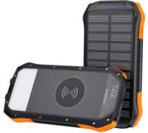 Choetech Solar powerbank with inductive charging 10000mAh Qi 5W orange (B659) Black 6932112103840