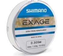 Spoles Shimano Exage,150m, 0.255mm, 5.5kg, pelēkas krāsas EXG15025