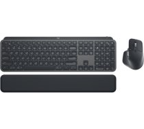 Logitech MX Keys Combo for Business Gen 2 QWERTZ DE Keyboard, Palm Rest and Mouse set, Graphite 920-010926
