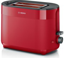 Bosch TAT2M124 toaster 6 2 slice(s) 950 W Red TAT2M124