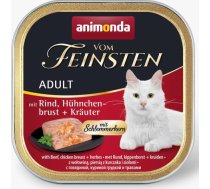 Animonda Vom Feinsten Classic Cat with Beef, Chicken Breast, Herbs 100g