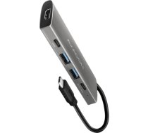 AXAGON HMC-5H USB-C 3.2 Gen 1 hub, 3x USB-A, 4K HDMI, PD 100W, 100cm USB-C cable HMC-5H