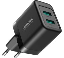 Charger Joyroom JR-TCN01, 2.4A (EU) 2 USB (Black) JR-TCN01