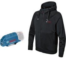 Bosch Heat+Jacket GHH 12+18V Solo size XL, work clothing (black, without battery and charger) 06188000ET